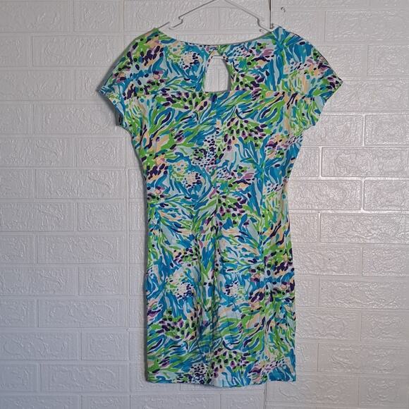 Lilly Pulitzer Daniella Dress in Resort White Sea Soiree XS - Picture 8 of 9